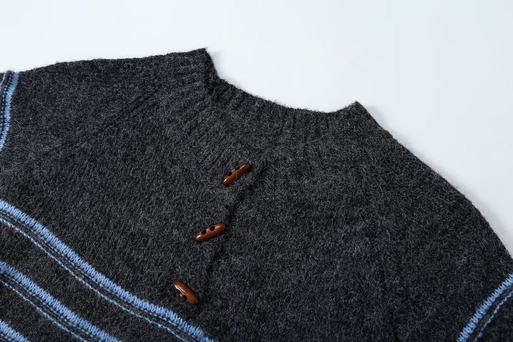 The Birch Lane Striped Knit Sweater