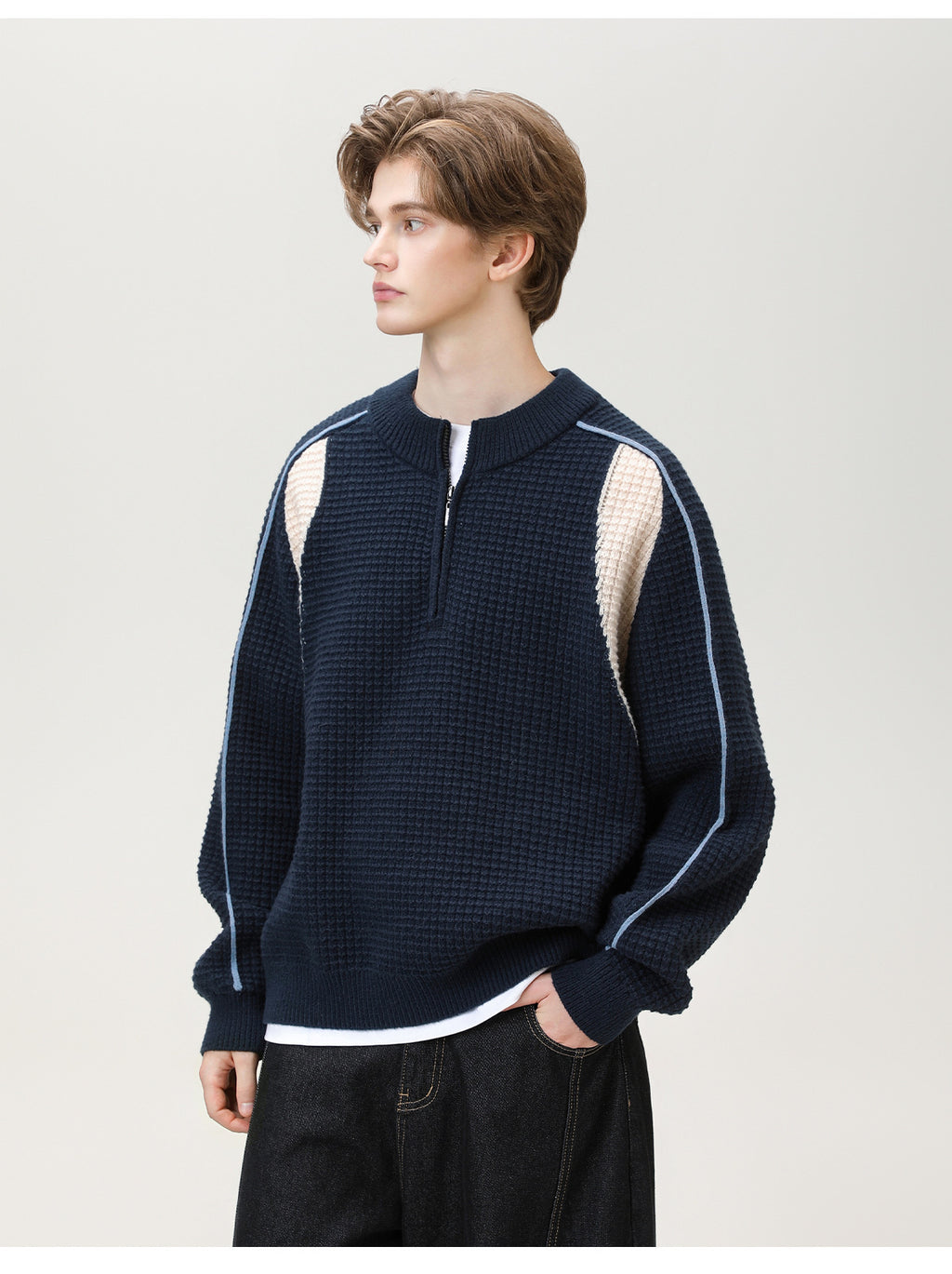 The Frostline Half Zip Sweater