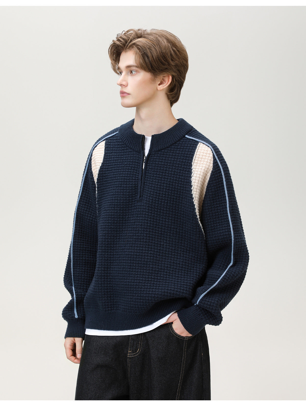 The Frostline Half Zip Sweater