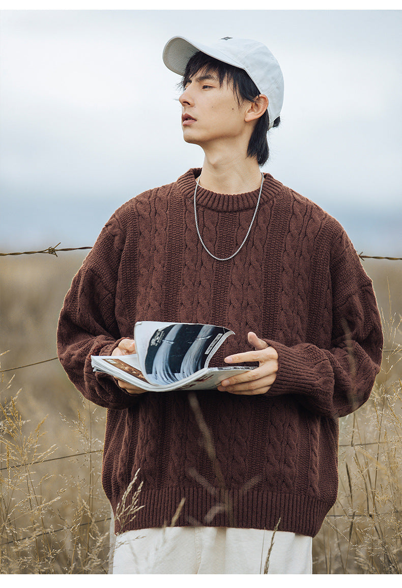The Everyday Ember Round Neck Sweater