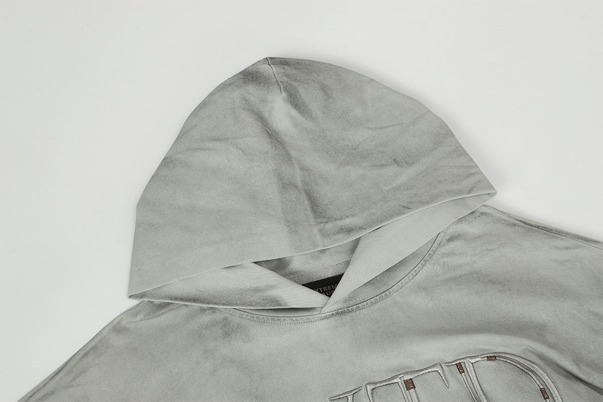 The Heritage Stitch Faux Two-Piece Zip Hoodie