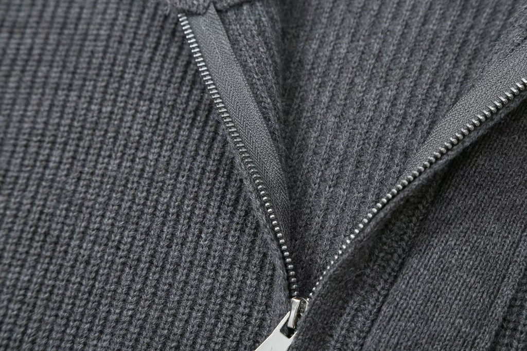 The Harbor Stone Knit Cardigan Jacket