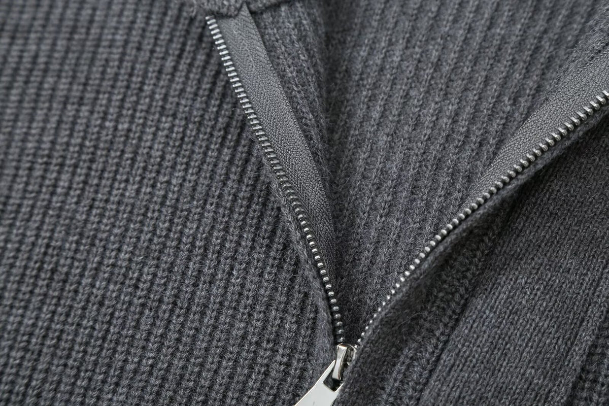 The Harbor Stone Knit Cardigan Jacket