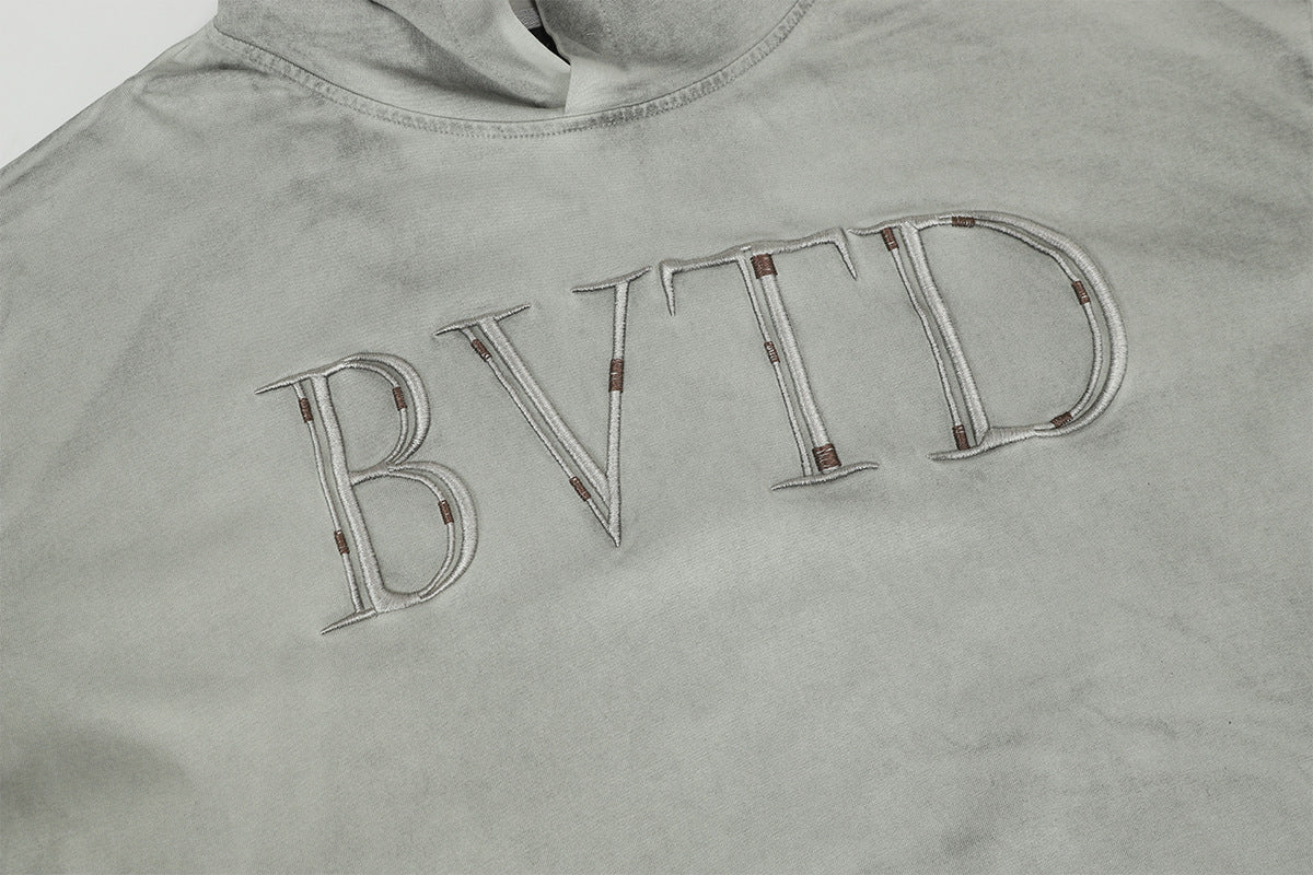 The Heritage Stitch Faux Two-Piece Zip Hoodie