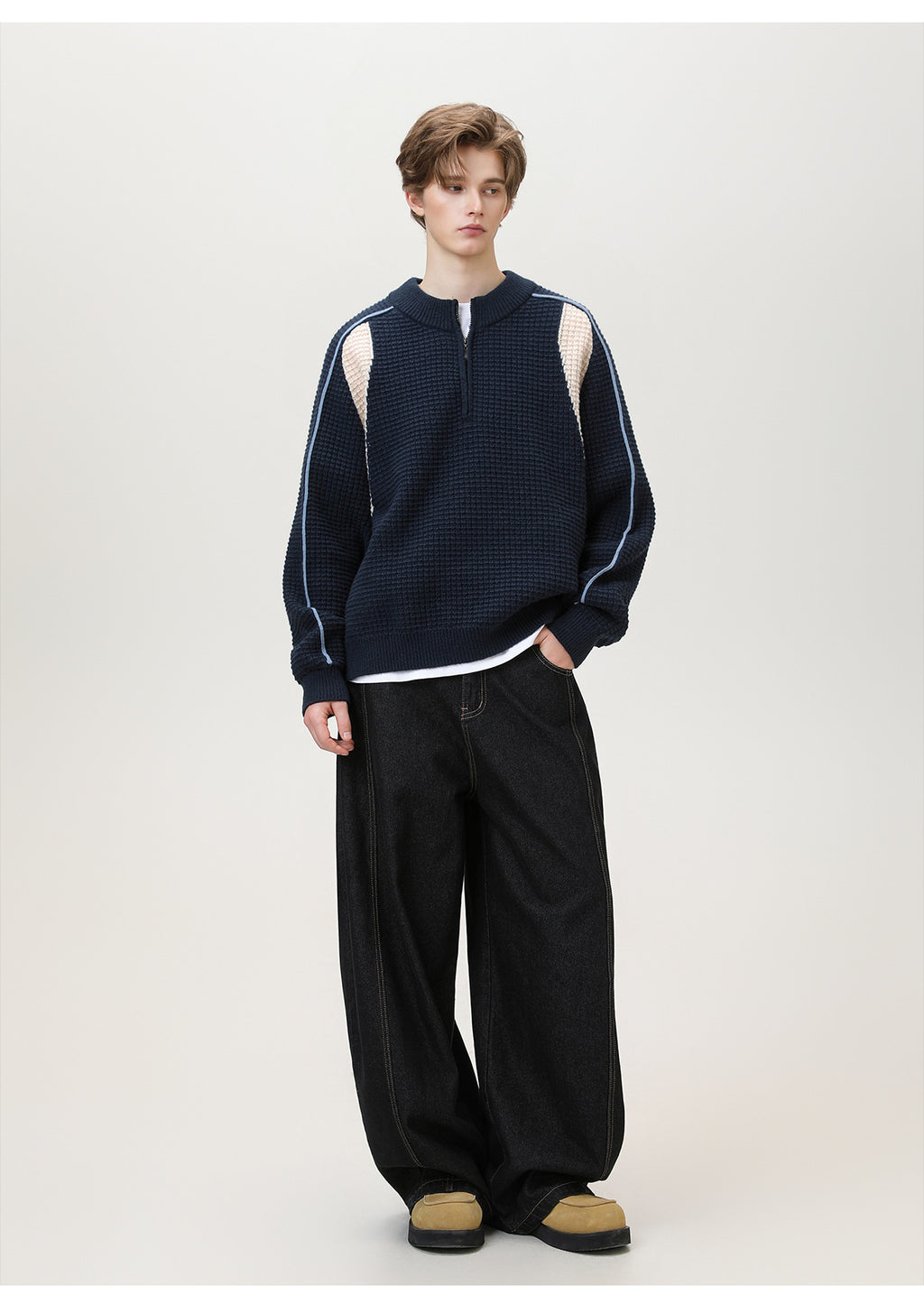 The Frostline Half Zip Sweater