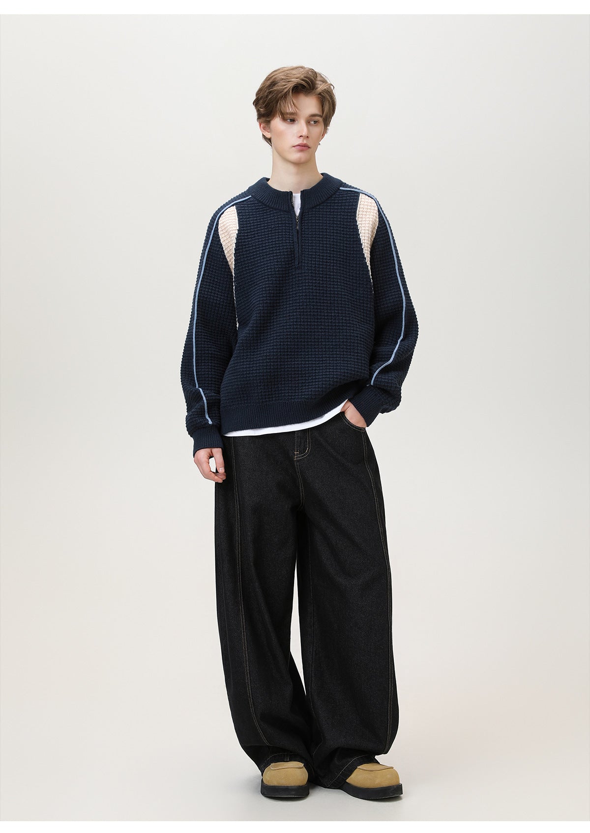 The Frostline Half Zip Sweater
