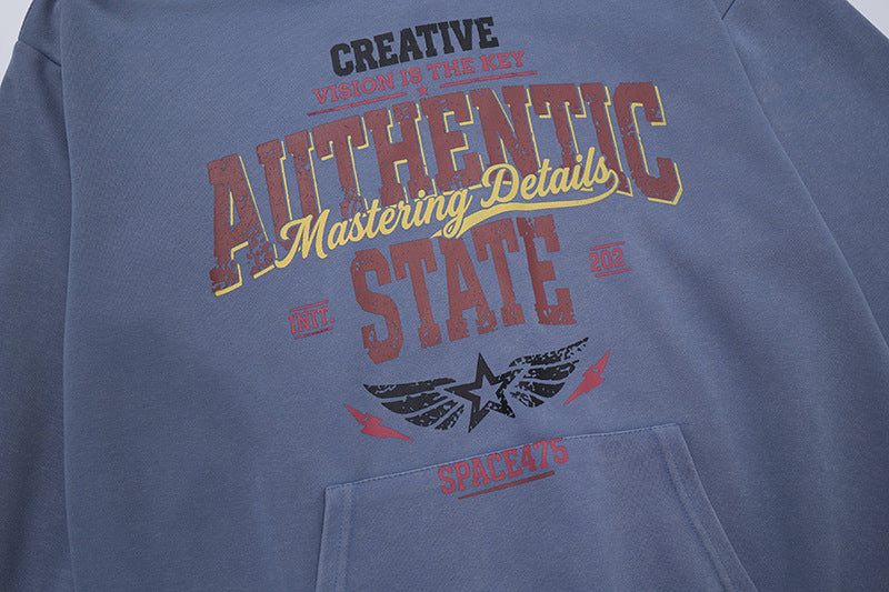 The Faded Verse Washed Zip Hoodie