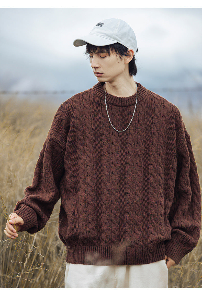 The Everyday Ember Round Neck Sweater