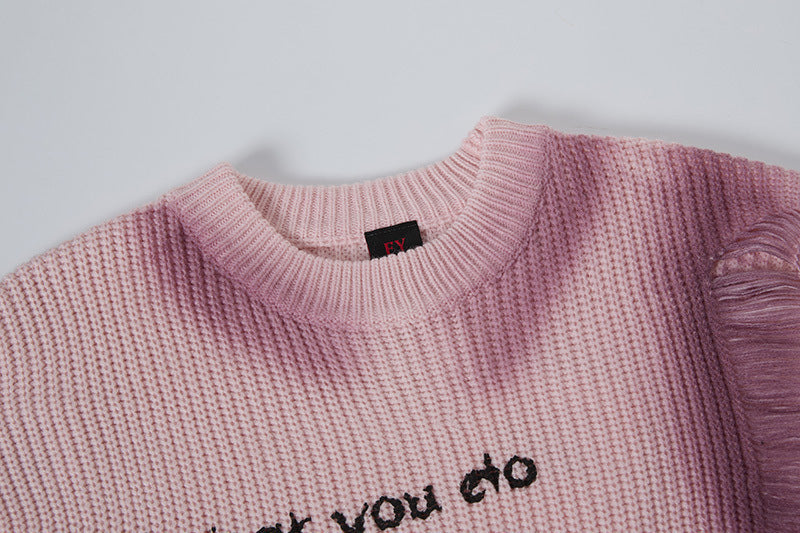 The Rosewater Drift Knit Sweater