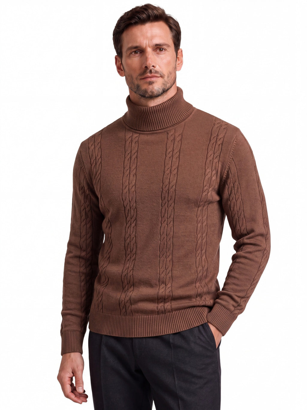The Serene Line High Neck Sweater