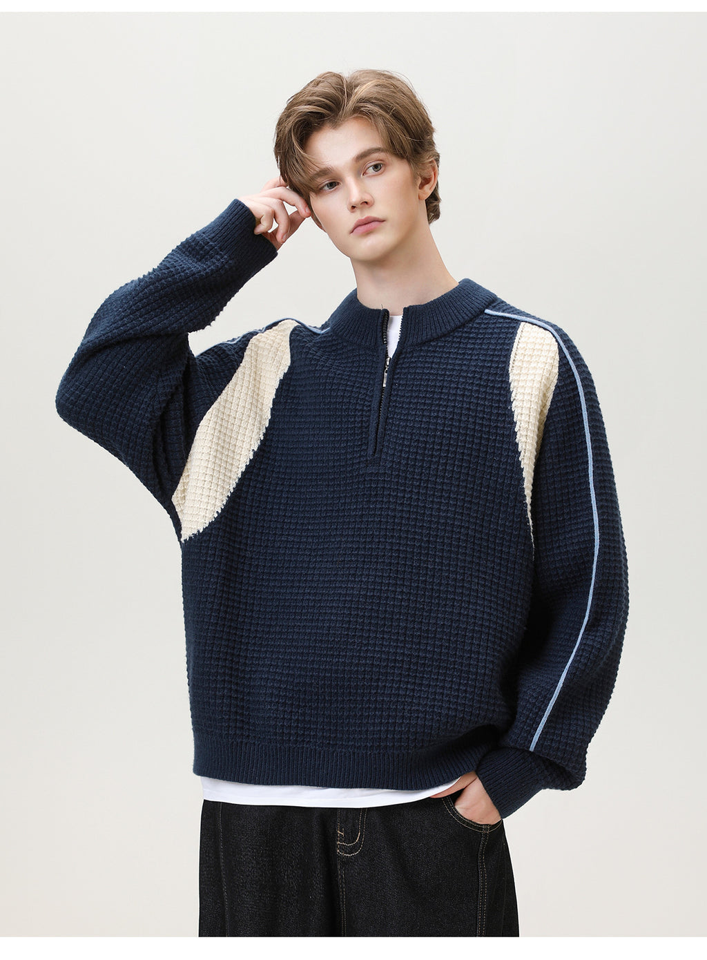 The Frostline Half Zip Sweater