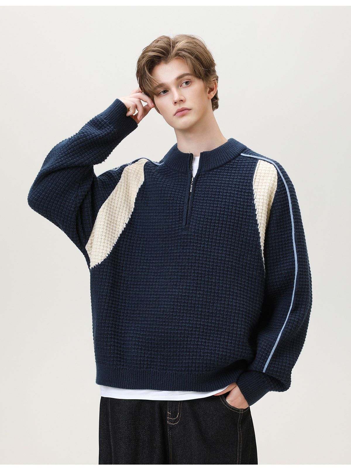 The Frostline Half Zip Sweater