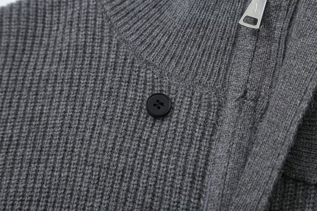 The Harbor Stone Knit Cardigan Jacket