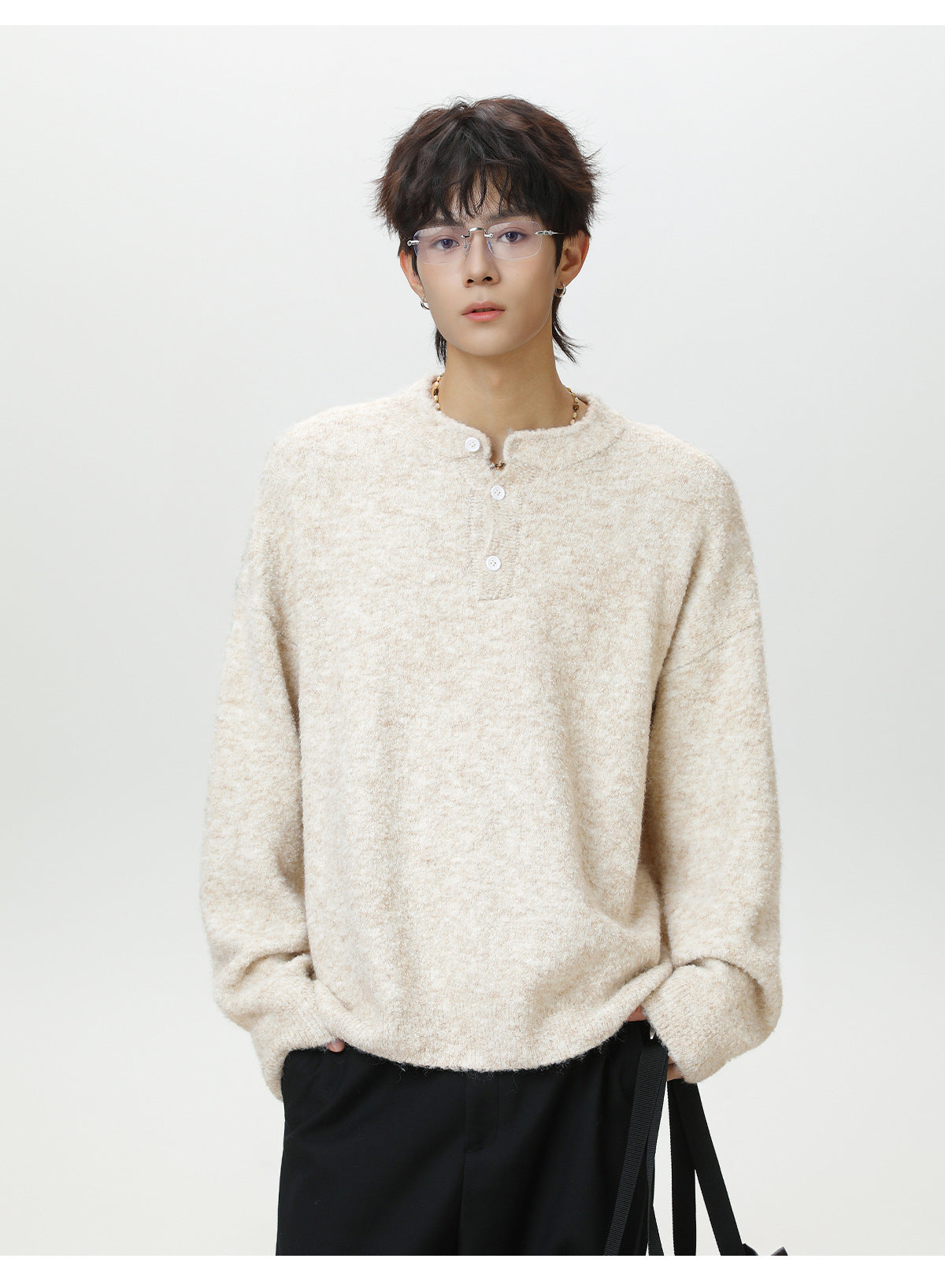 The Moss Harbor Solid Knit Sweater