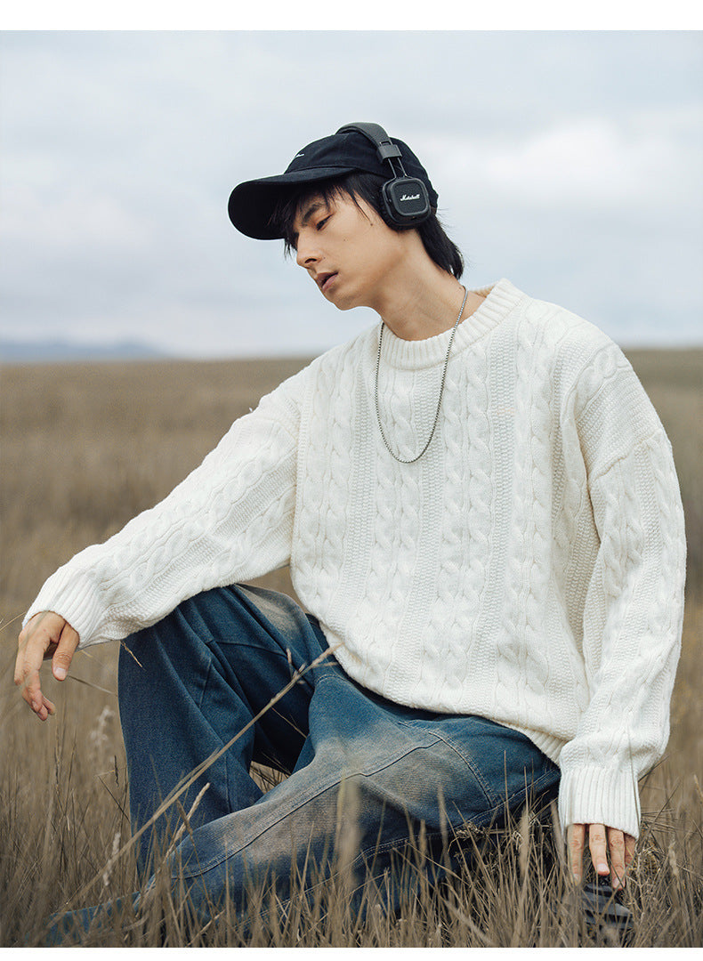 The Everyday Ember Round Neck Sweater