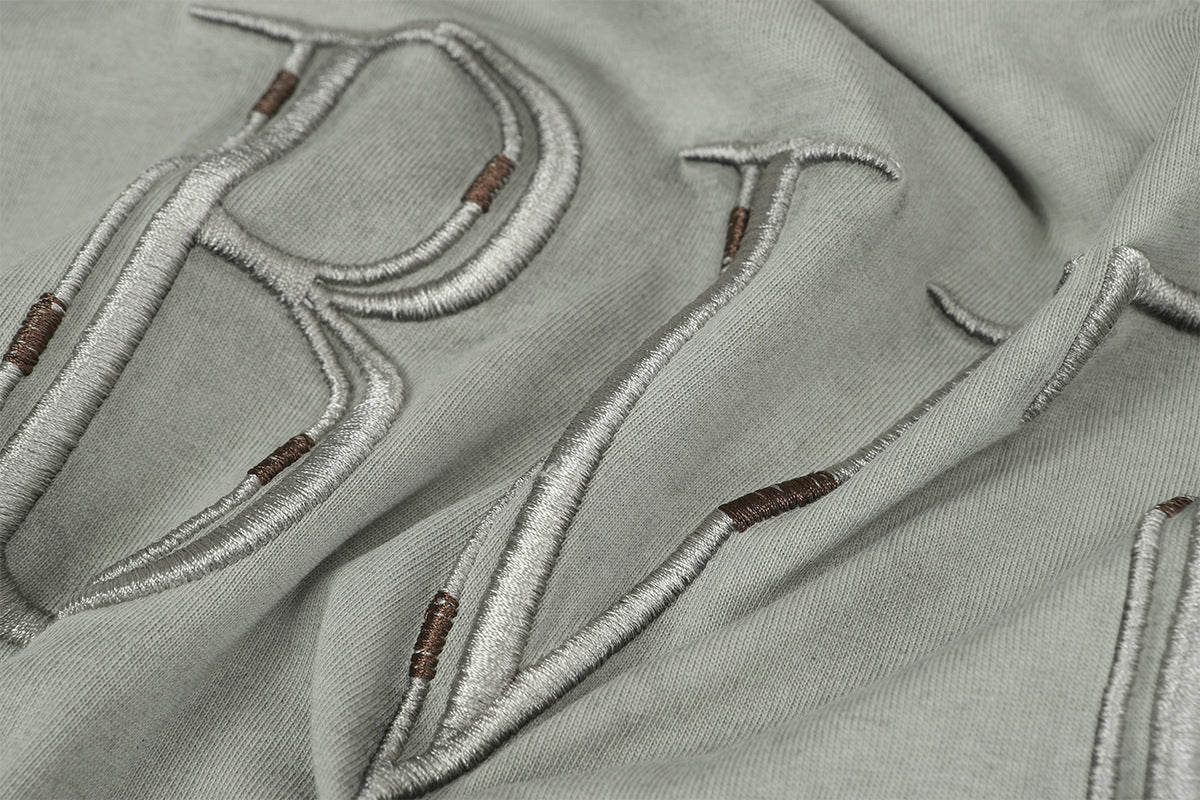 The Heritage Stitch Faux Two-Piece Zip Hoodie