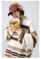 The Dune Block Round Neck Sweater