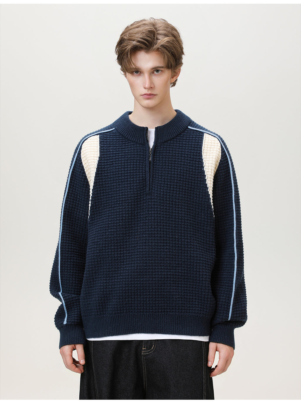 The Frostline Half Zip Sweater