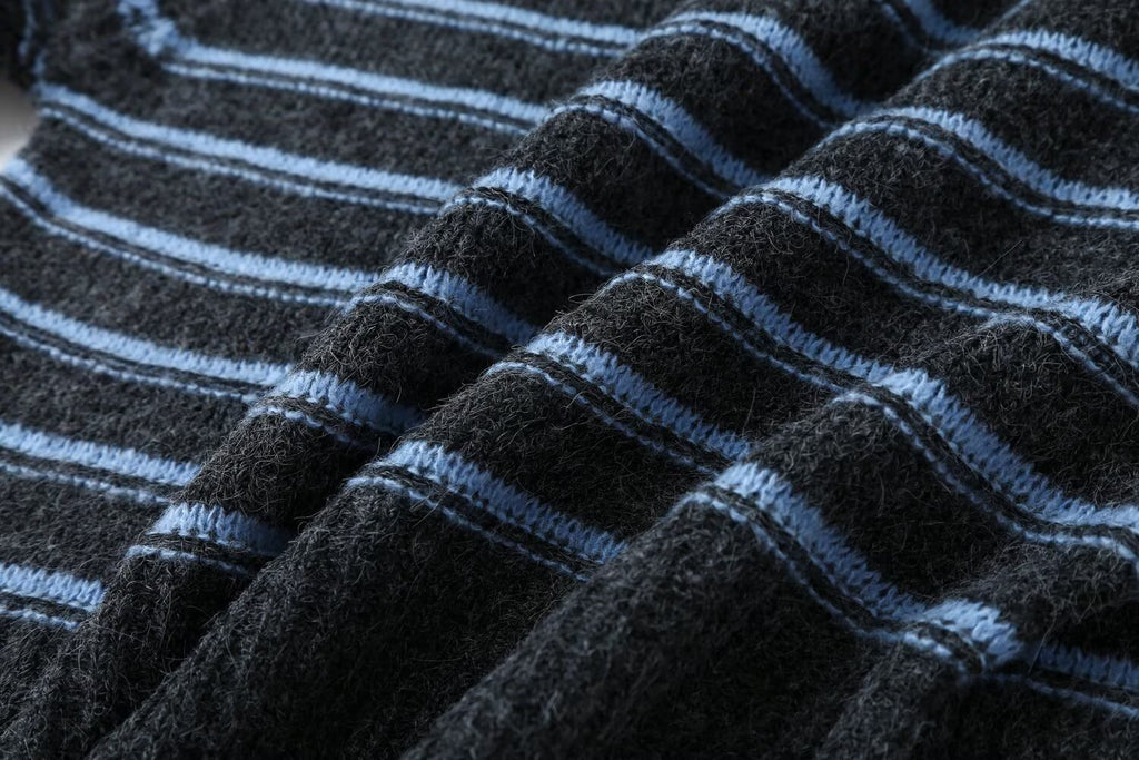 The Birch Lane Striped Knit Sweater