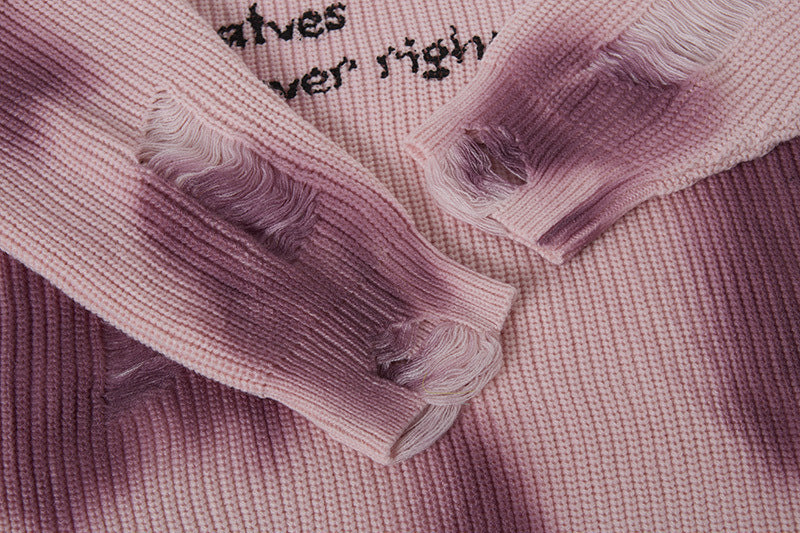 The Rosewater Drift Knit Sweater