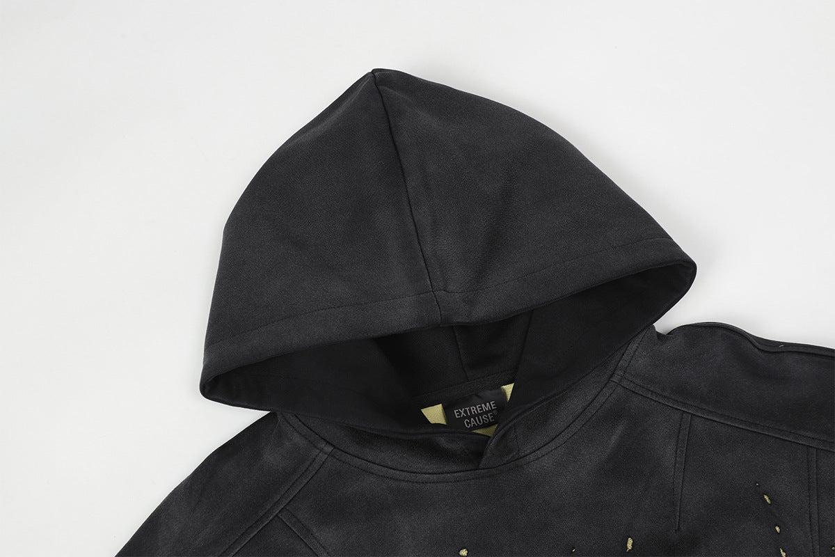The Sunworn Patch Distressed Hoodie