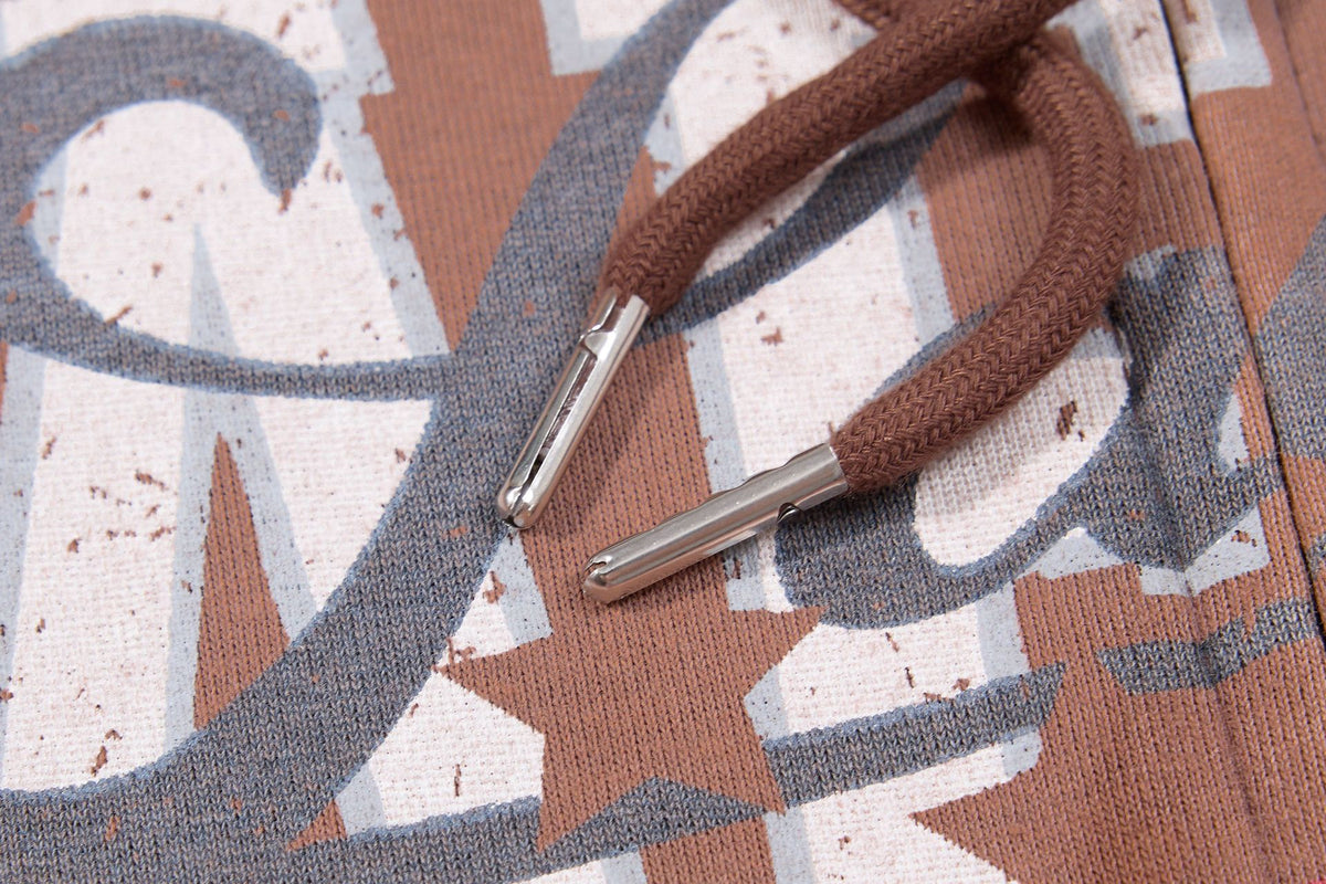 The Retro Script Zip Hoodie