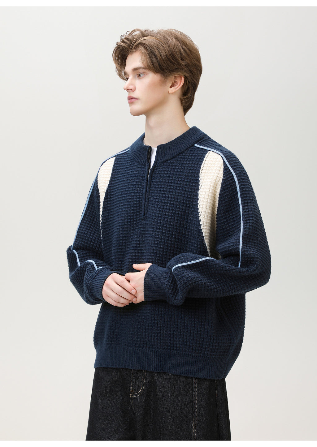 The Frostline Half Zip Sweater