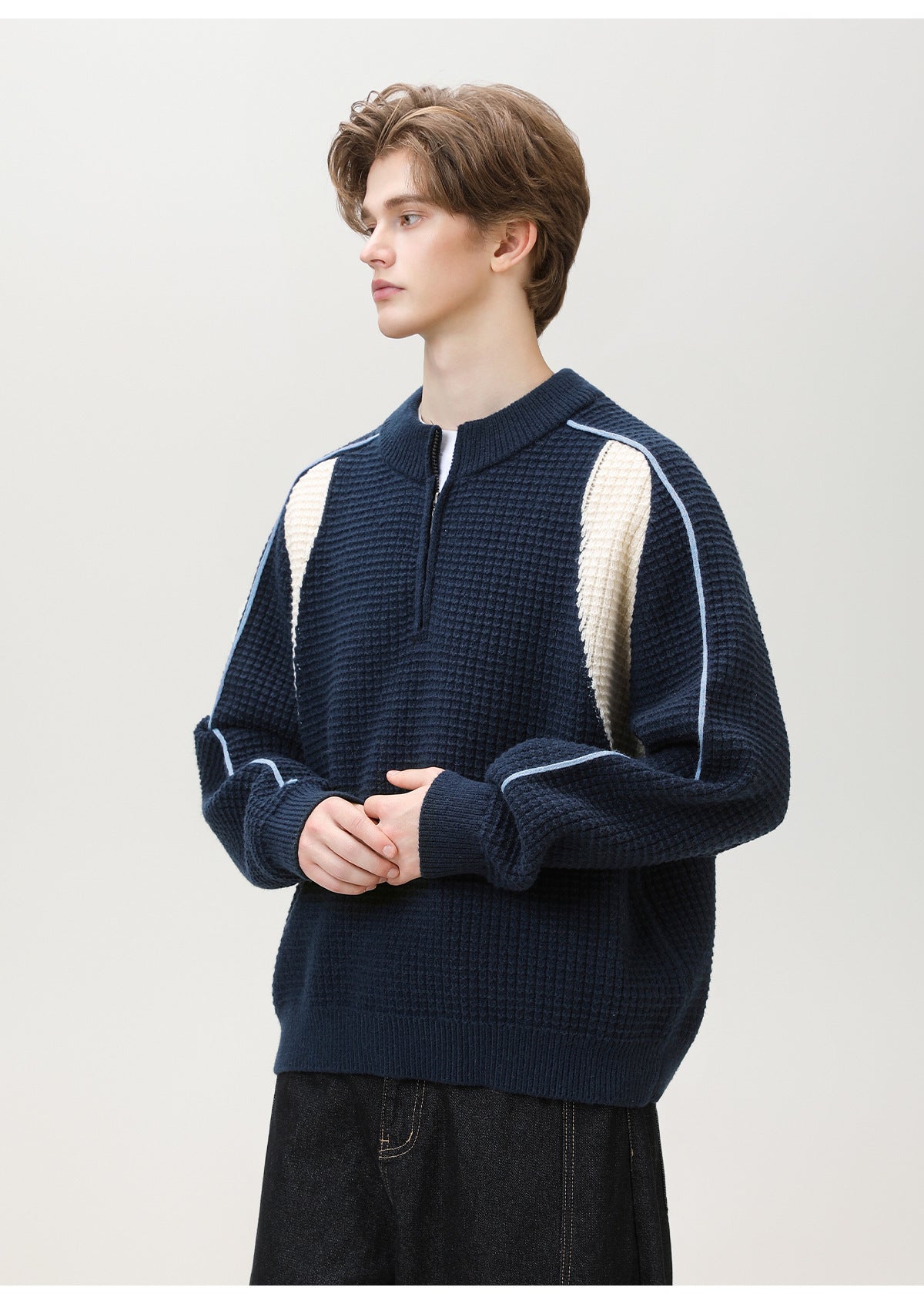 The Frostline Half Zip Sweater