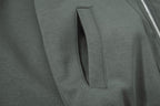 The Vintage Mosaic Patchwork Zip Hoodie