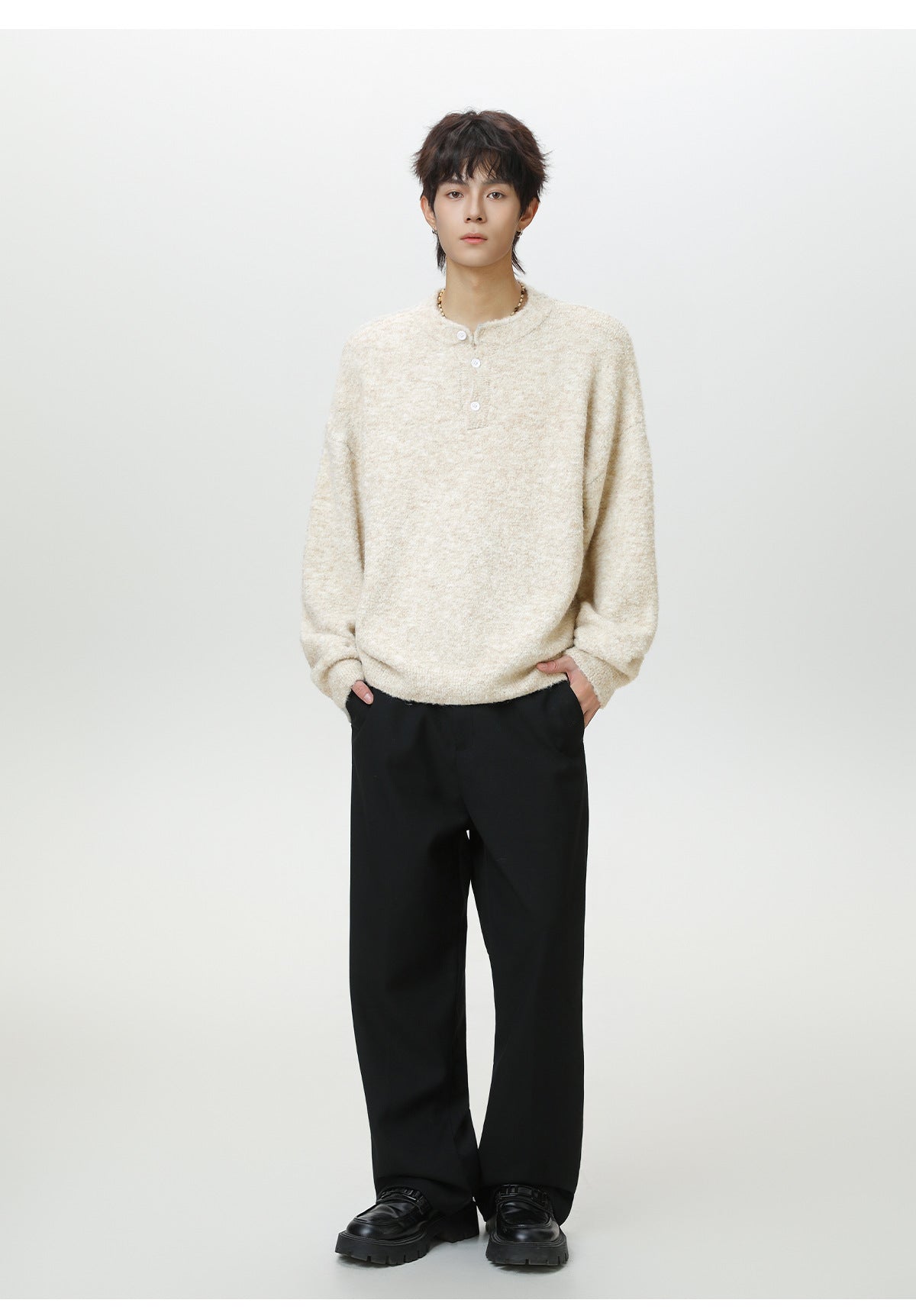 The Moss Harbor Solid Knit Sweater