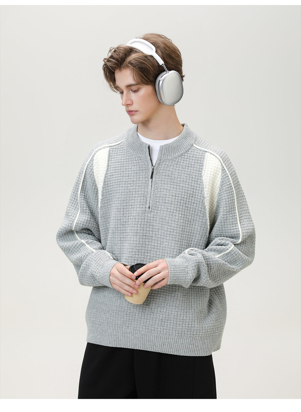 The Frostline Half Zip Sweater