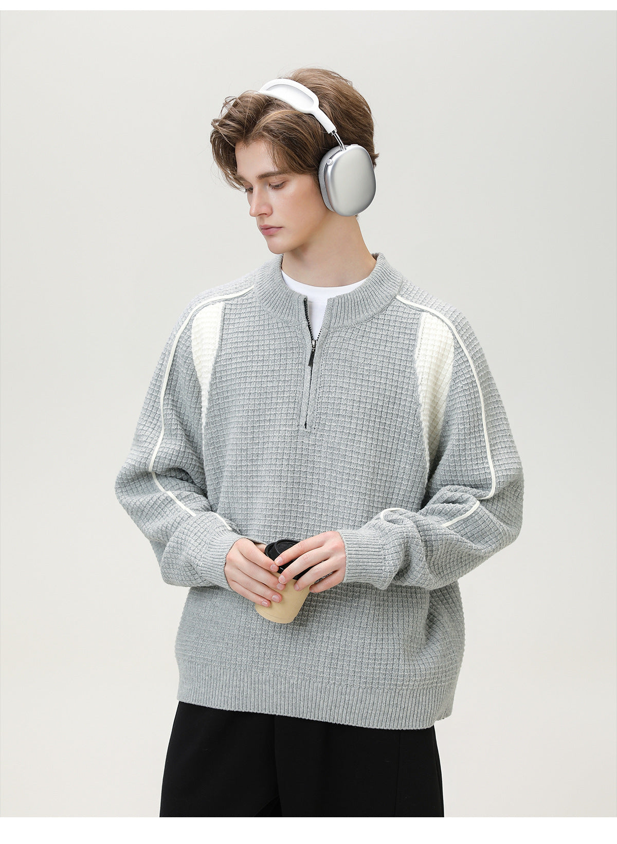 The Frostline Half Zip Sweater