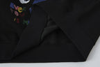 The Wild Doodle Cartoon Animal Zip Hoodie