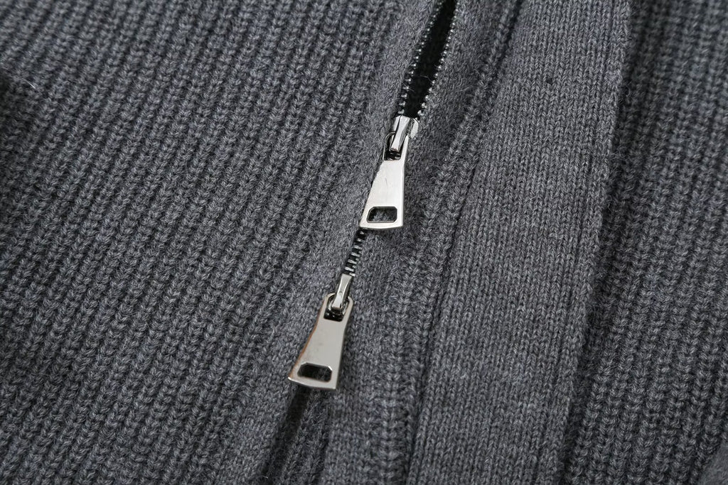 The Harbor Stone Knit Cardigan Jacket