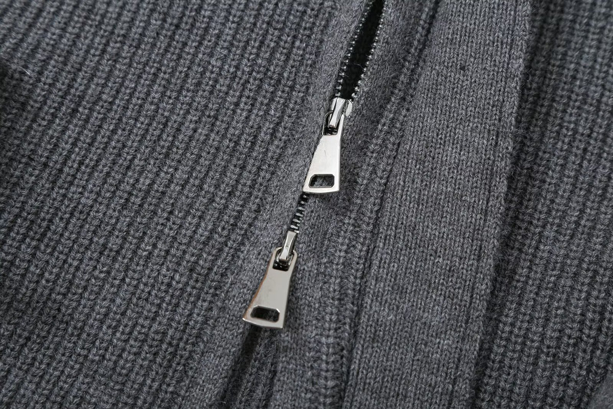 The Harbor Stone Knit Cardigan Jacket