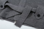 The Harbor Stone Knit Cardigan Jacket