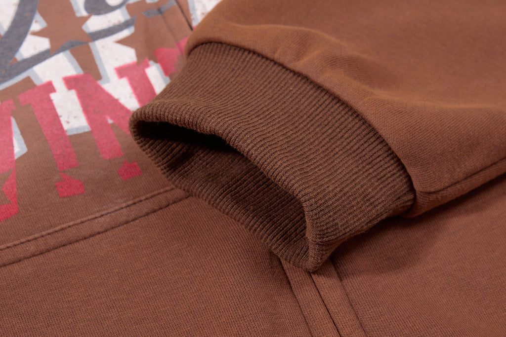 The Retro Script Zip Hoodie