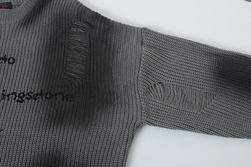 The Rosewater Drift Knit Sweater