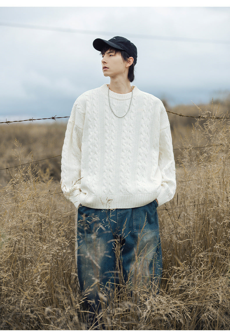 The Everyday Ember Round Neck Sweater