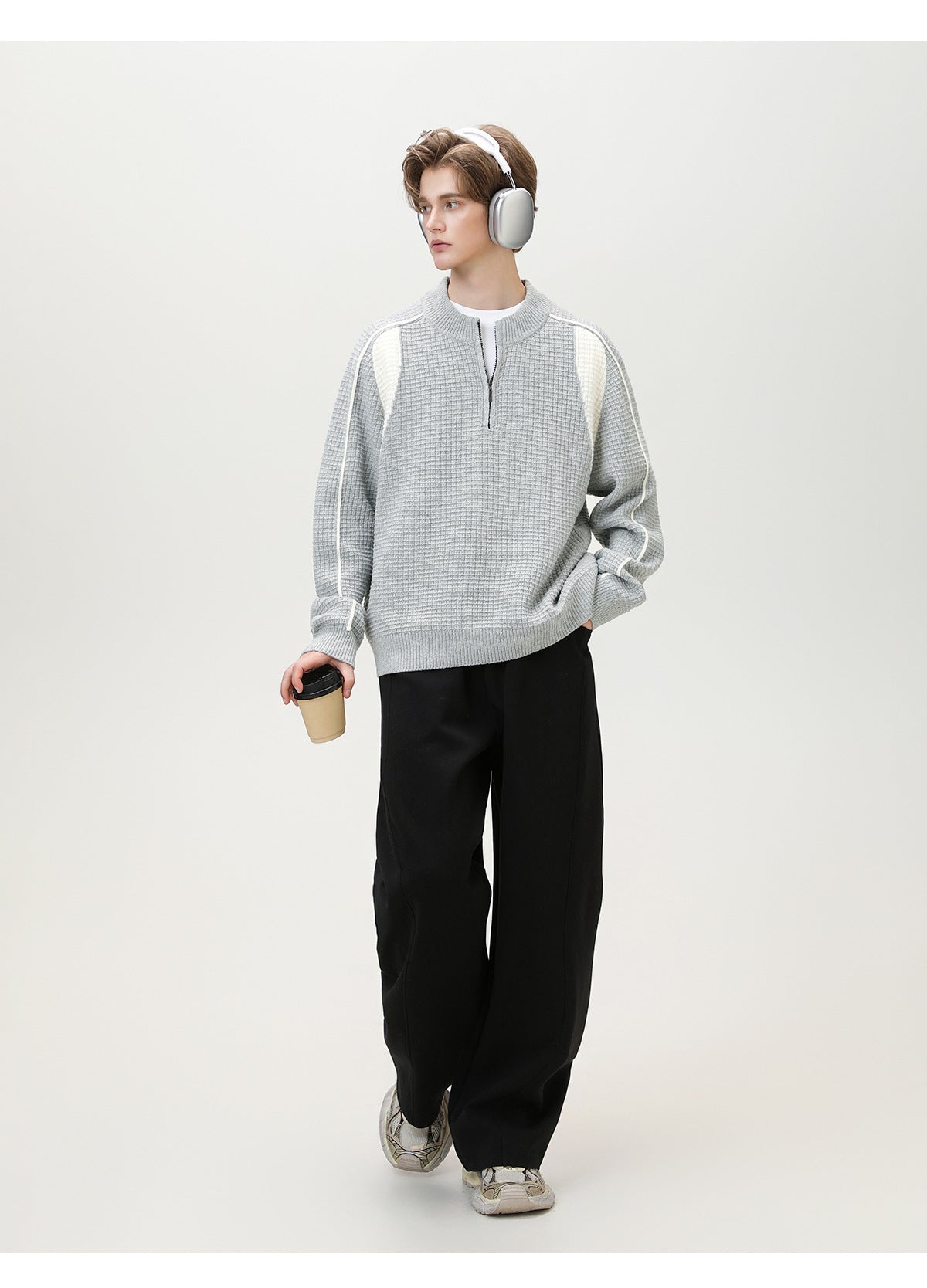 The Frostline Half Zip Sweater