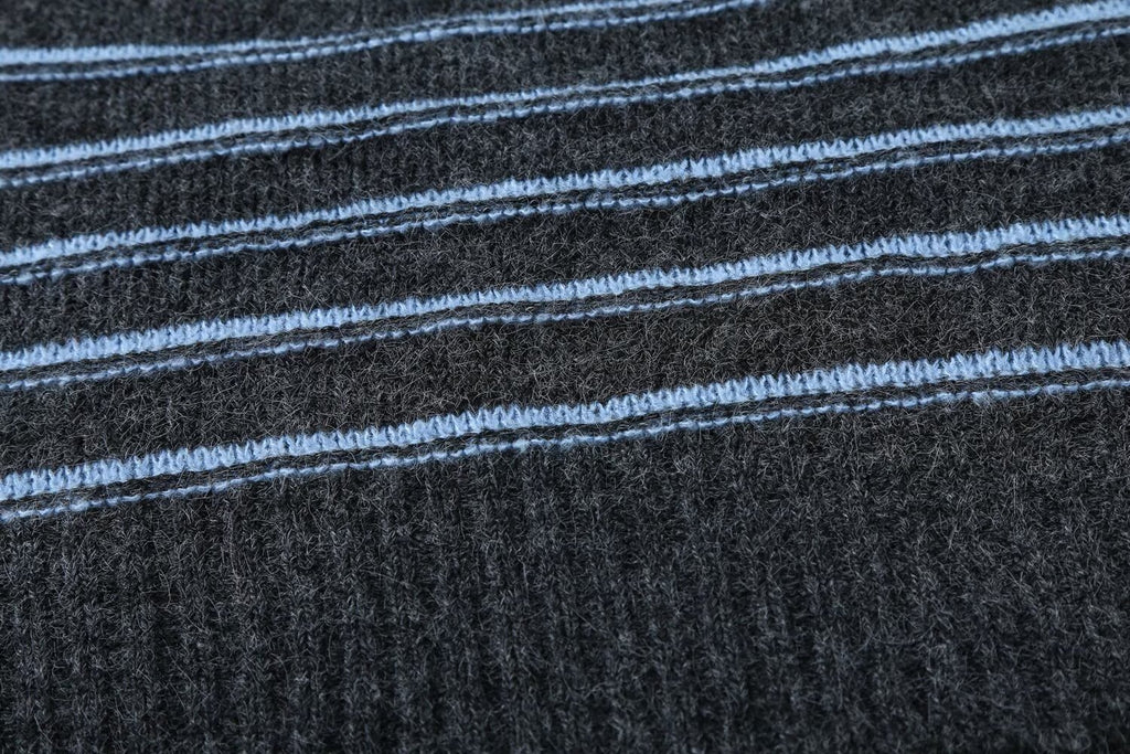 The Birch Lane Striped Knit Sweater