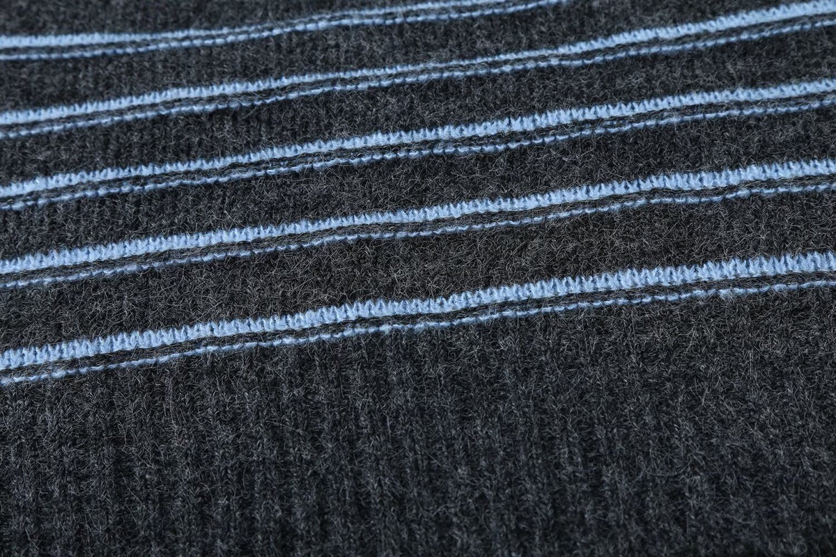 The Birch Lane Striped Knit Sweater