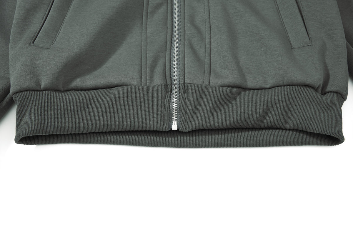 The Vintage Mosaic Patchwork Zip Hoodie