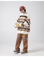 The Dune Block Round Neck Sweater