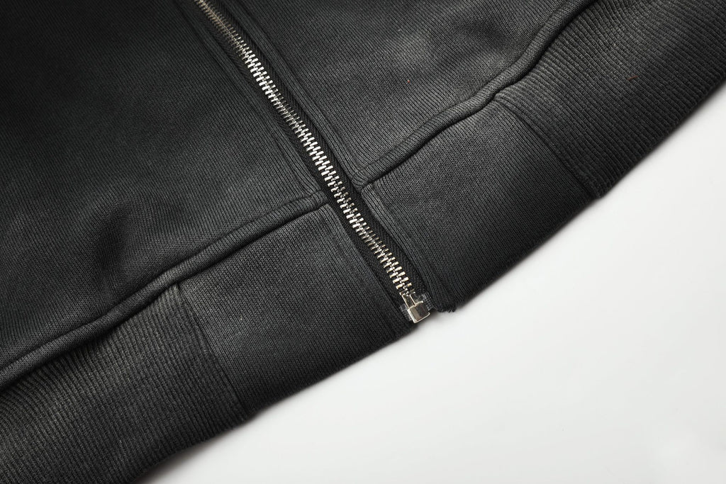 The Smoke Dye Vintage Zip Hoodie