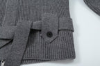 The Harbor Stone Knit Cardigan Jacket