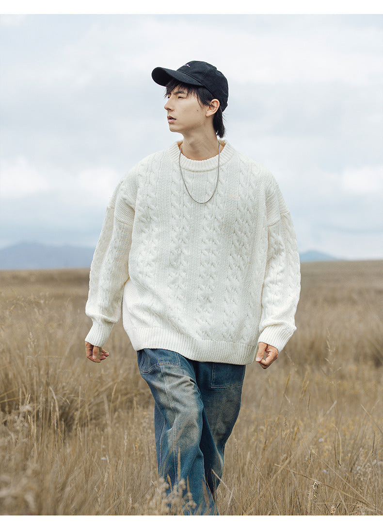 The Everyday Ember Round Neck Sweater