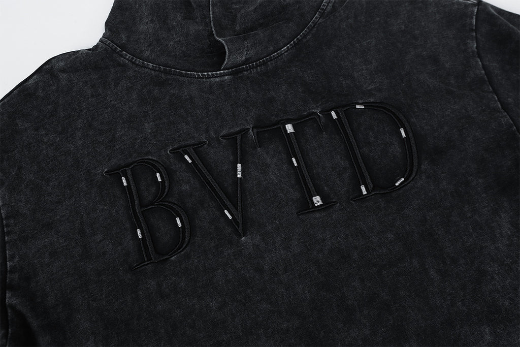 The Heritage Stitch Faux Two-Piece Zip Hoodie
