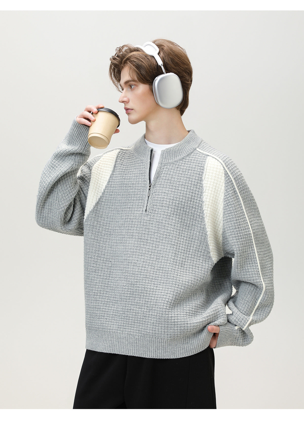 The Frostline Half Zip Sweater