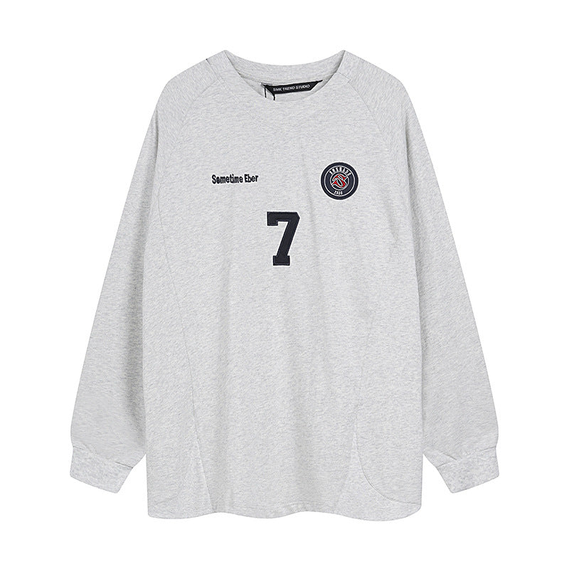 The Varsity Stitch Retro Hooded Sweatshirt